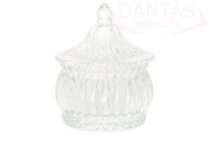 Potiche de Vidro Hat Diamond - Rojemac