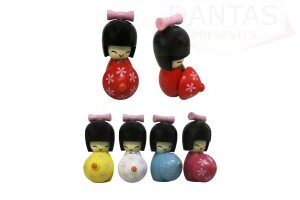 ENFEITE BONECA JAPONESA ARTICULADA